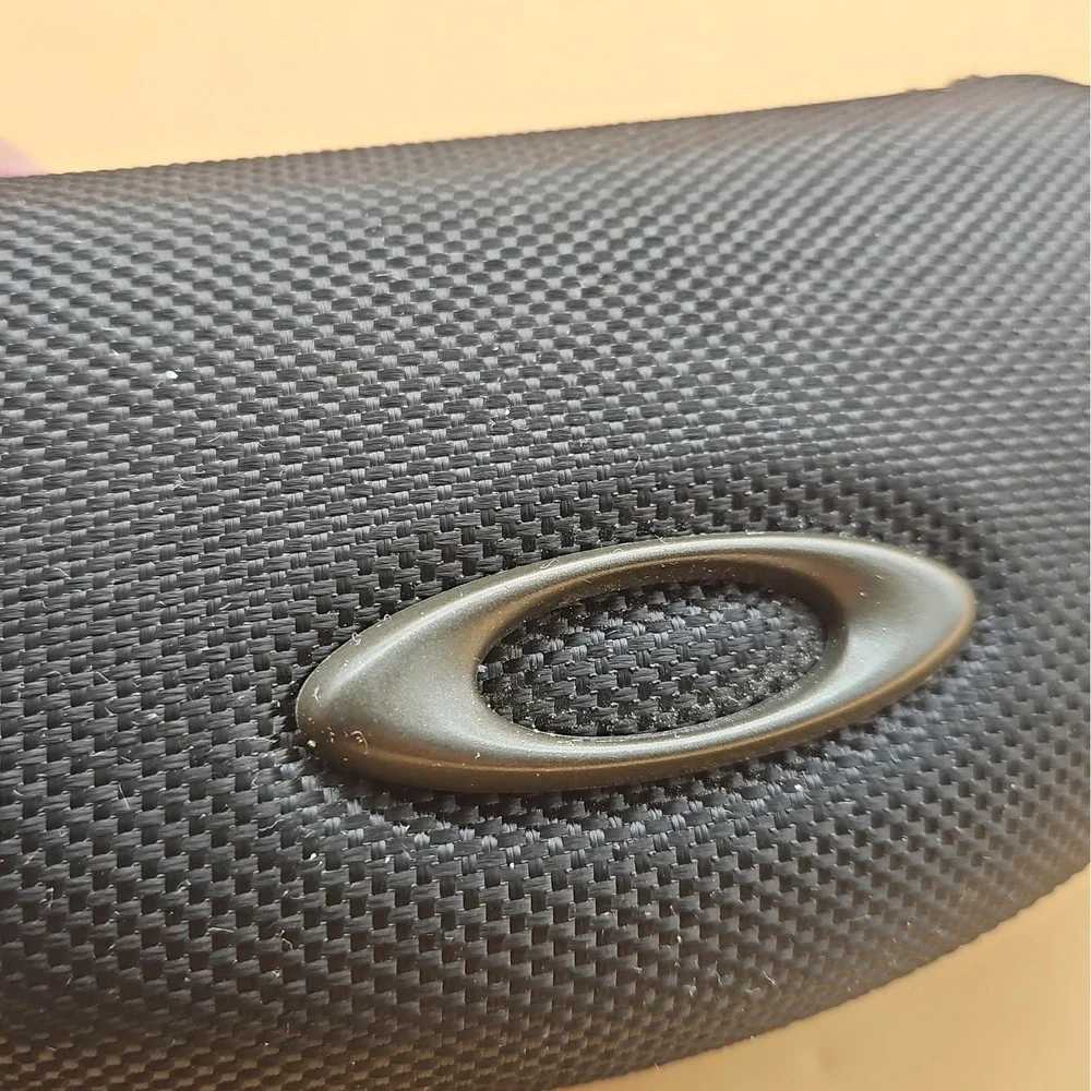 Oakley Vault Sunglasses Case Only Black Ballistic Nylon Zip-Around W/ Inserts